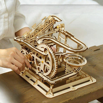 Roller Coaster 3D Wooden Model