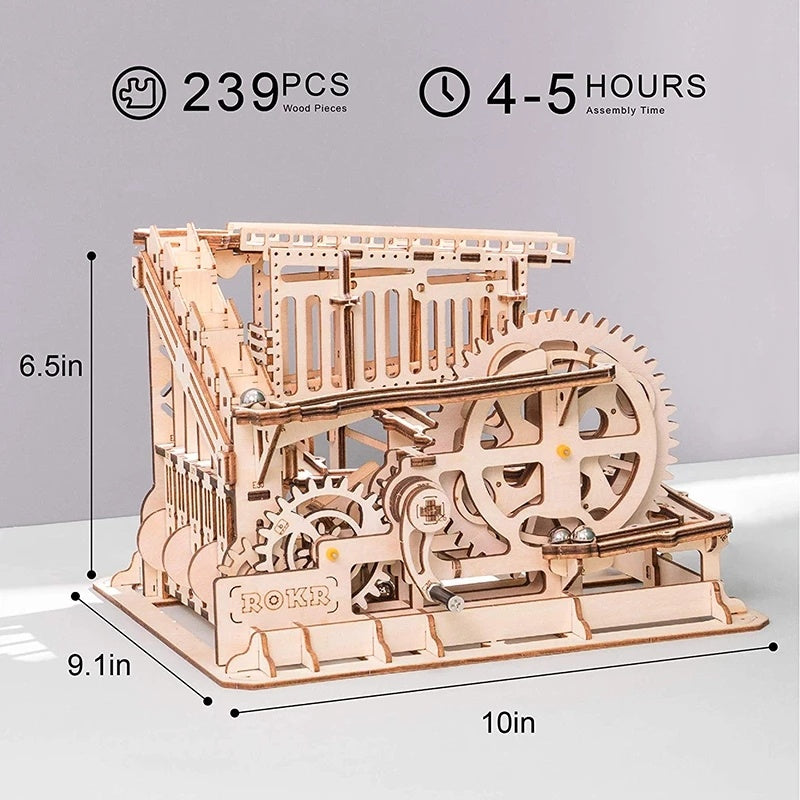 Roller Coaster 3D Wooden Model