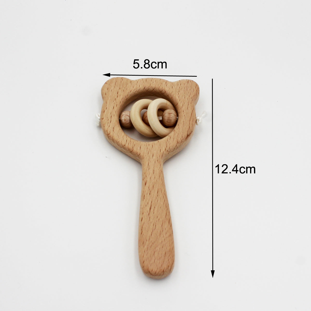 Baby Wooden Rattle