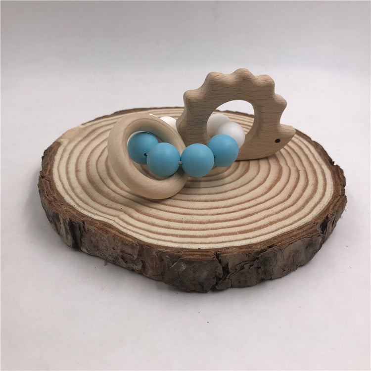 Baby Wooden Animals Rattle