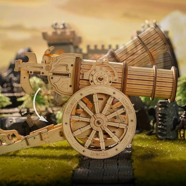 Siege Heavy Ballista 3D Wooden Model