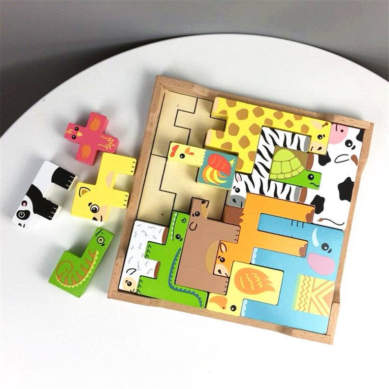 Animals Wooden Puzzle