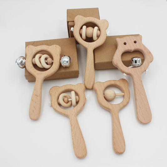 Baby Wooden Rattle