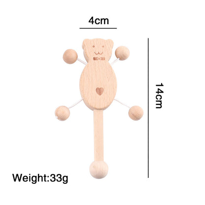 Baby Wooden Rattle