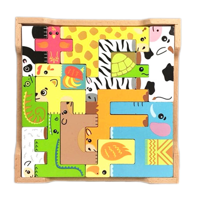 Animals Wooden Puzzle