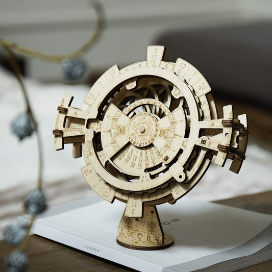 Perpetual Calendar 3D Wooden Model