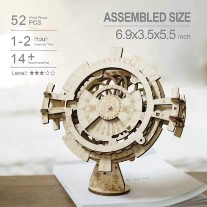 Perpetual Calendar 3D Wooden Model