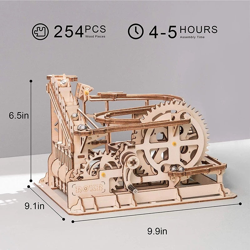 Roller Coaster 3D Wooden Model