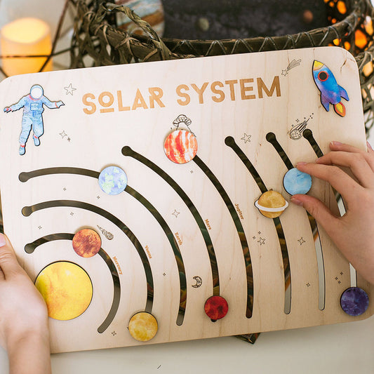 Solar System Wooden Toys