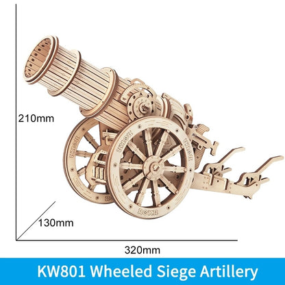 Siege Heavy Ballista 3D Wooden Model