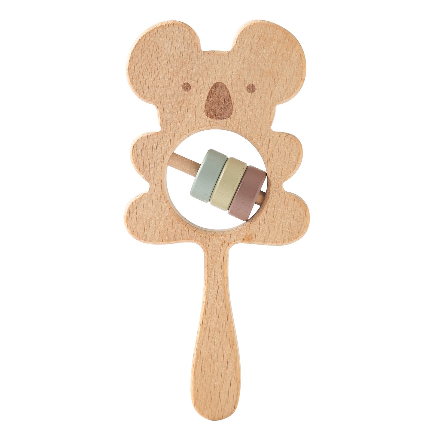 Wooden Hand-held Rattle